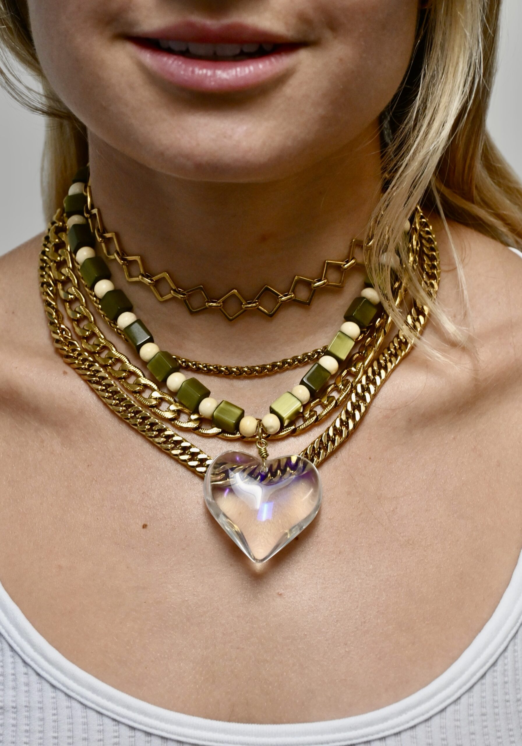 Golden Aura Soho Heart - Unique piece - Image 2